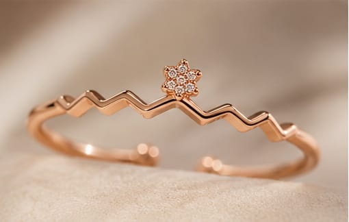 Star Glow Adjustable Ring