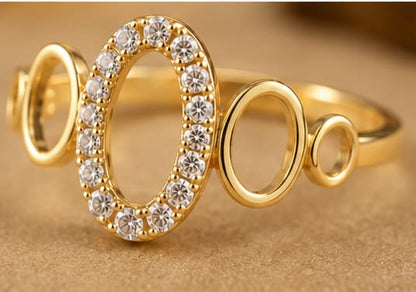 Crystal Orbit Ring