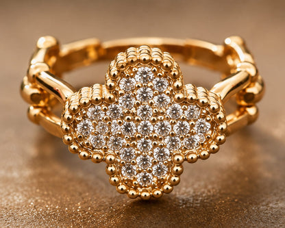 Romantic Crystal Ring