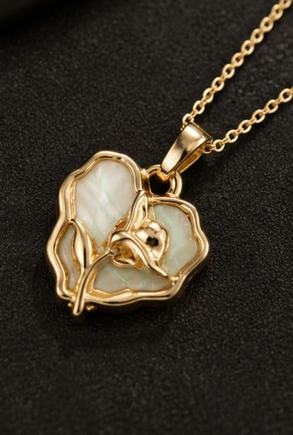 Luxe Flower Pendant