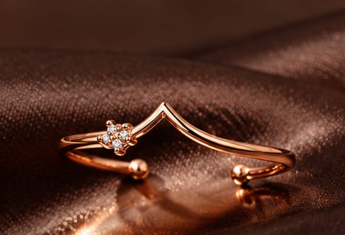 Modern Princess Adjustable Ring