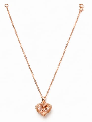 Heart Glow Crystal Pendant