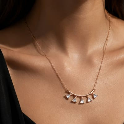 Prism Charm Necklace