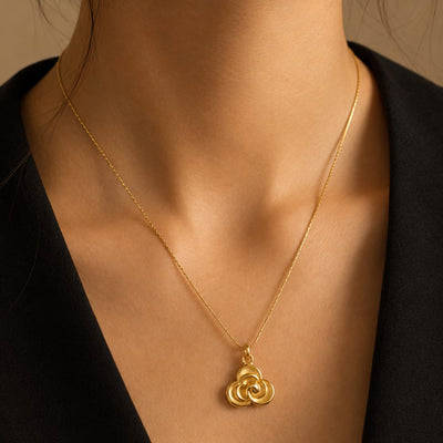 Trinity Bloom Necklace